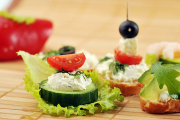 small sandwich