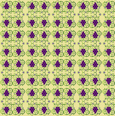 pattern with grape seamless texture