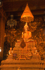 Buddha inside Wat Phra Kaeo Temple, The Grand Palace bangkok, Th