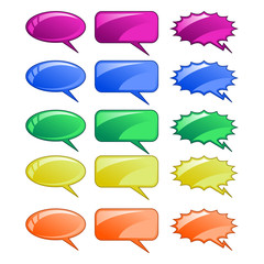 speech bubbles