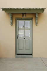 Exterior of a Back Door