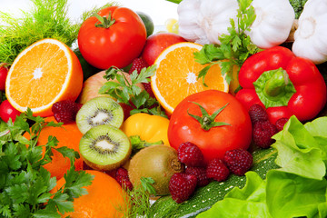 Plakaty  owoce i warzywa