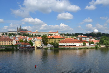 Fototapeta premium Blick zum Hradschin