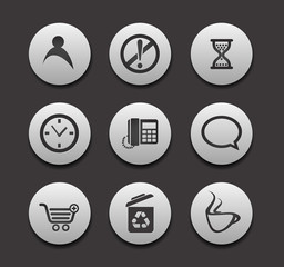 Set of different web Icons