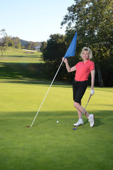 Woman Golfer