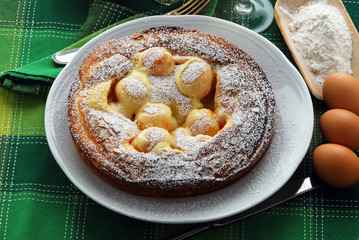 Pastel de albaricoque