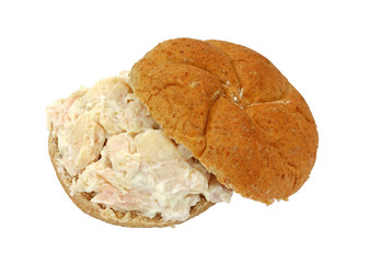 Chicken sandwich whole wheat bun