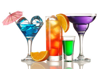 Tropical cocktails