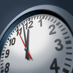 Obraz na płótnie Canvas Urgency clock symbol