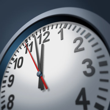 Urgency clock symbol