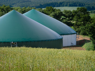 Biogas Anlage