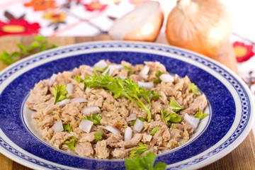 meal of tuna