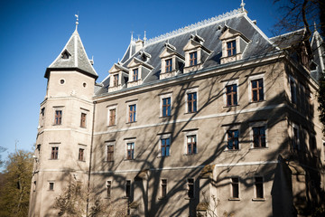 Castle in Goluchow, Poland