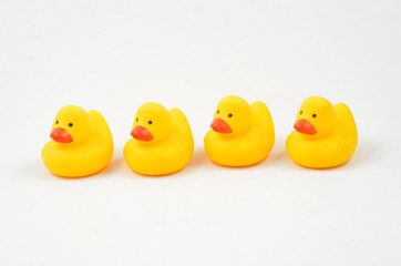 Rubber Duckies in a Row