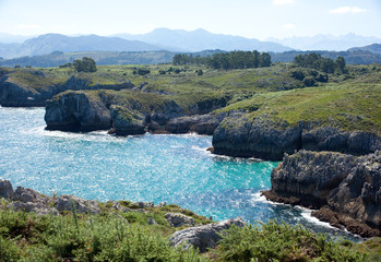 Cliff, Nueva de Llanes - Asturias, Spain