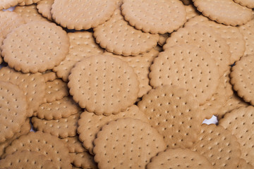 pile of biscuits