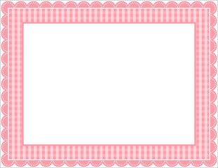 Gingham Frame