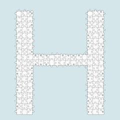 alphabet letter H