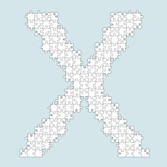 alphabet letter X