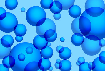 泡のイメージ背景