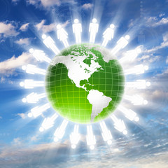 symbol of social network