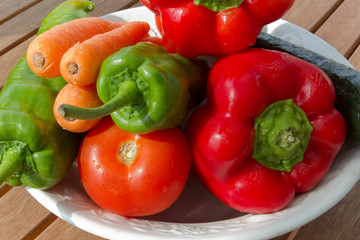Verduras frescas