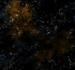image of a starry sky with nebula
