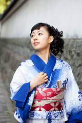 浴衣の女性