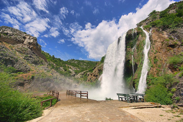 Naklejka premium Krcic Wasserfälle - Krcic waterfall 14