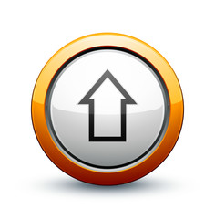 Obraz premium icône flèche haut