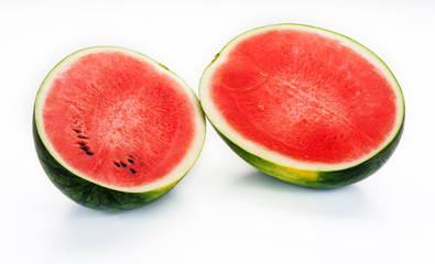 anguria su fondo bianco