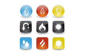 Objektservice Incon Logo Elements