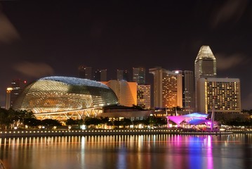 Esplanade Singapore - obrazy, fototapety, plakaty