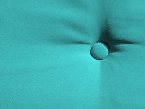 Coussin Bleu turquoise