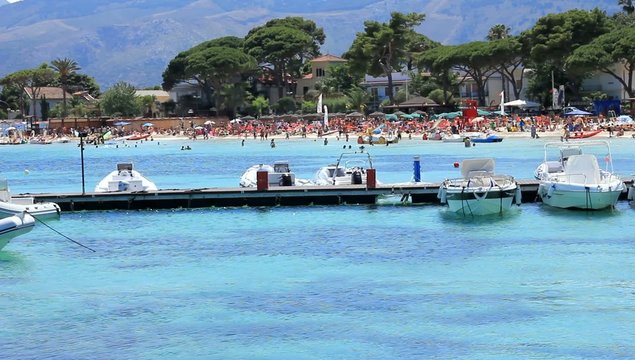 mondello's beach - sicily