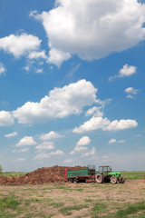 Agriculture, dung transportation