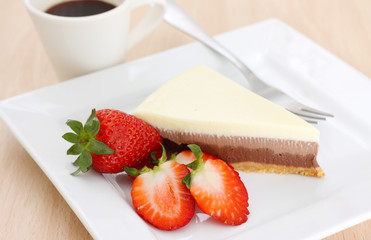 cake and coffee