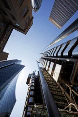 Fotobehang Wolkenkrabbers in het financiële district van Londen © Alex Yeung