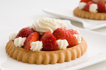 Erdbeertorteletts