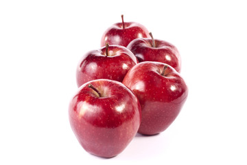 red apples