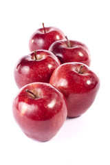 red apples
