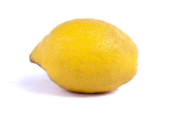 lemon on white