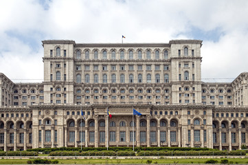 Fototapeta na wymiar Parlament Bukareszt Rumunia