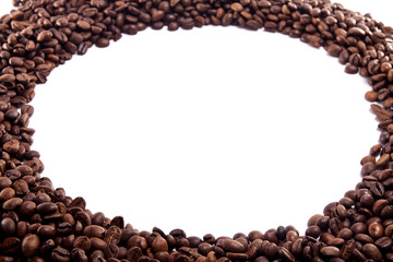 roasted beans of coffee