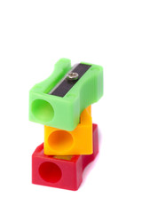 three pencil sharpeners