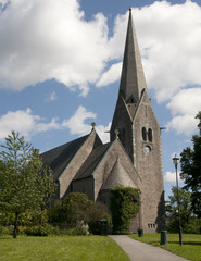 Fototapeta na wymiar Kościół z kamienia