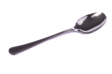 spoon on white