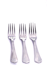 forks on white