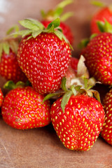 fresh strawberries