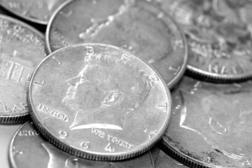 Bed of Half Dollars